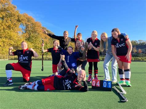 G-hockey team MHC Laren in actie