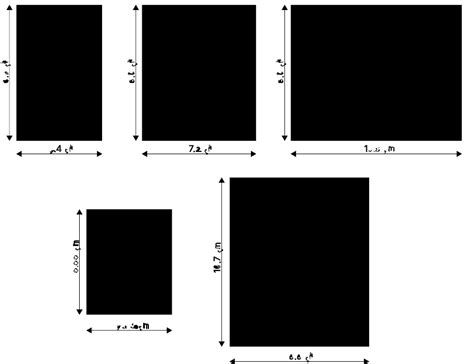 Diagram met de afmetingen van een standaard DVD-hoesje en de onderdelen ervan