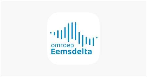 Screenshot van de Omroep Eemsdelta Android-app met nieuwsfeed en radio-icoon