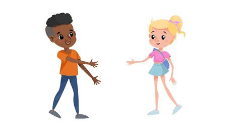 Illustratie van Ember en Wade die elkaar ontmoeten