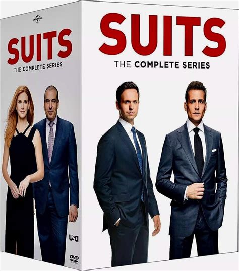Overzicht van de verschillende Suits DVD box sets