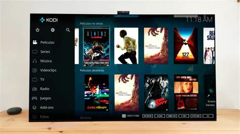 Kodi Video Player OSD met diverse afspeelopties