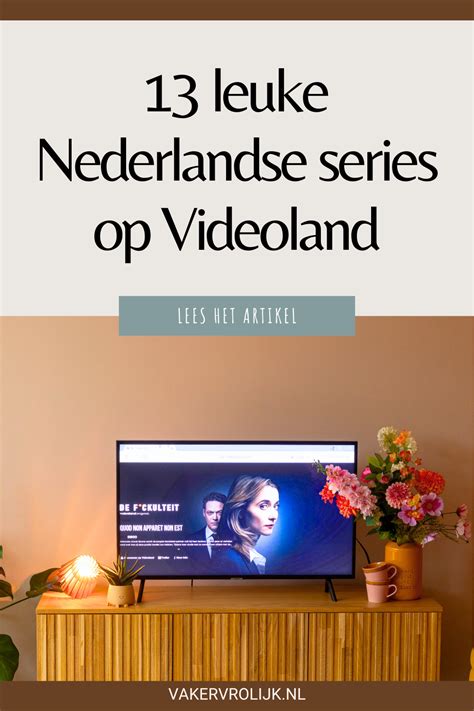 Infographic met de belangrijkste Nederlandse series op Videoland