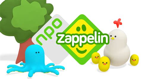 App-icoon van NPO Zappelin met vrolijke kinderfiguren