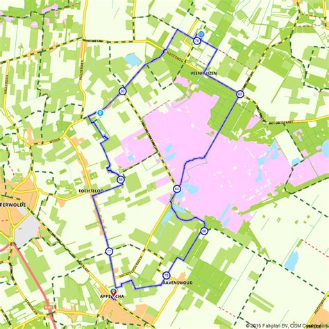 Overzichtskaart van het Media Park met belangrijke gebouwen en faciliteiten.