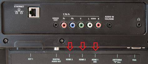 Illustratie van de achterkant van de JVC HR-XV3 met aansluitmogelijkheden (SCART, composiet)