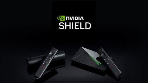 De Nvidia Shield TV Pro met zijn kenmerkende design.