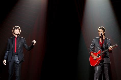 foto van Nick & Simon tijdens een Symphonica in Rosso concert
