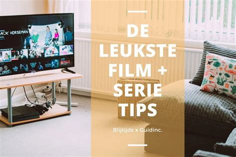 Informatieve graphic met kijktips voor series