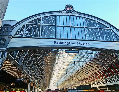 Afbeelding van het Paddington Station in Londen