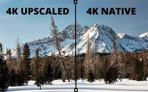 Schema dat de resolutieverschillen tussen standaard Blu-ray, 4K Upscaling en 4K Ultra HD Blu-ray illustreert.