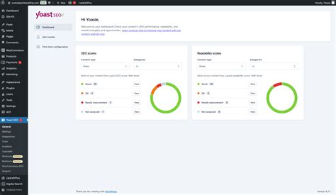 Screenshot van de Yoast SEO configuratiewizard