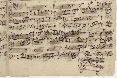 Een afbeelding van een oude partituur van Ein Deutsches Requiem voor piano vierhandig.