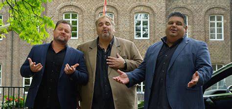 Foto van Frans Duijts, Django Wagner en Peter Beense