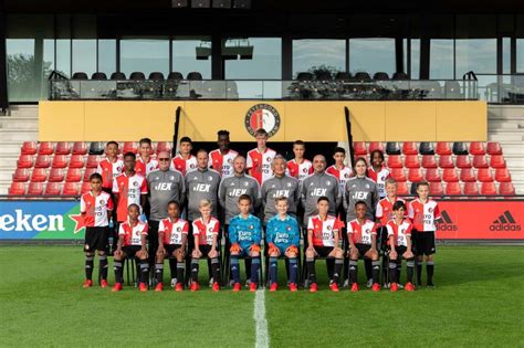 Teamfoto van Feyenoord