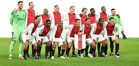 Teamfoto van Ajax uit de jaren '90