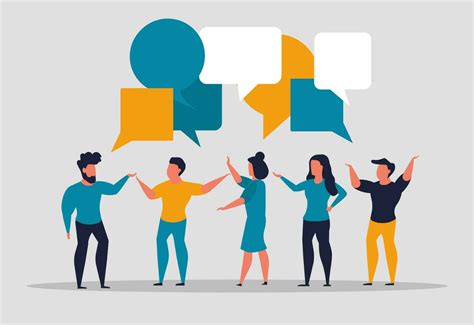 Illustratie van een discussie aan een talkshowtafel met diverse gasten.