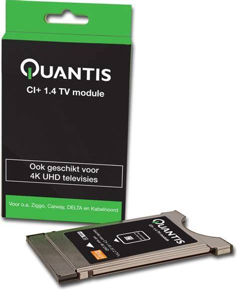 Visuele uitleg van de installatiestappen voor een CI+ module