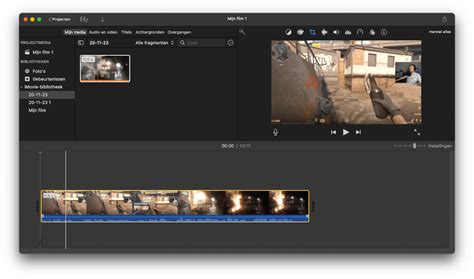 Dialoogvenster voor iMovie exportinstellingen met opties voor resolutie, kwaliteit en compressie.