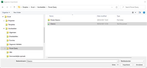 Voorbeeld van het importeren van een SRT-bestand in het Project paneel van Premiere Pro.