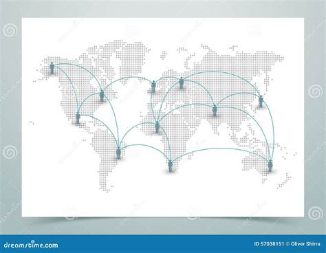 Illustratie van een wereldkaart met verbindingen naar Portugal, symboliserend geo-unblocking.