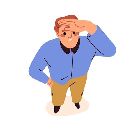 Illustratie van een persoon die hoopvol naar de hemel kijkt