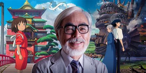 Illustratie van Hayao Miyazaki, de beroemde Japanse animator.