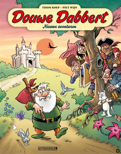 Piet Wijn's oorspronkelijke schets van Douwe Dabbert die de basis vormde voor het personage