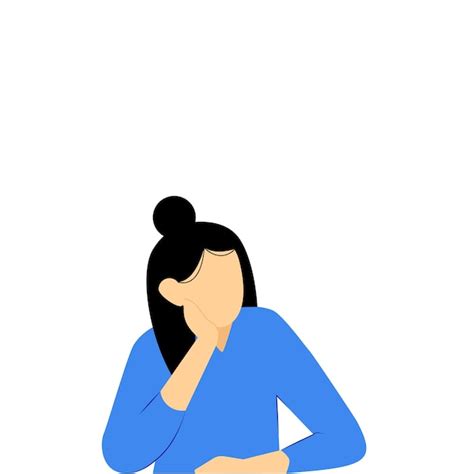 Illustratie van een jonge vrouw die nadenkt over haar toekomst na kanker.