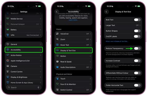 Visuele weergave van de nieuwe mediaspeler-interface op iOS met de drie hoofdonderdelen: afsluiten/weergave, volume en mediaknoppen.