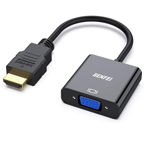 Illustratie van de benodigde kabels: HDMI, VGA en 3.5mm audiokabel.