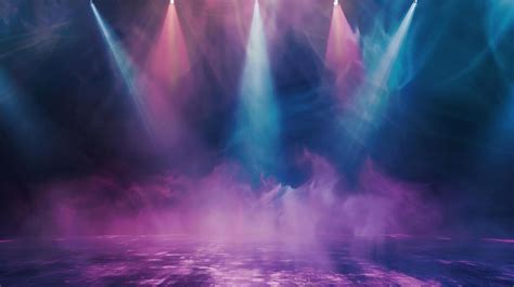 Illustratie van een podium met spotlights, symbolisch voor een talentenjacht.