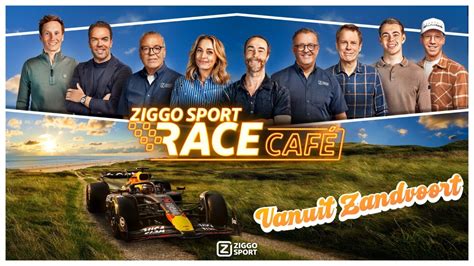 Het logo van Ziggo Sport Race Café
