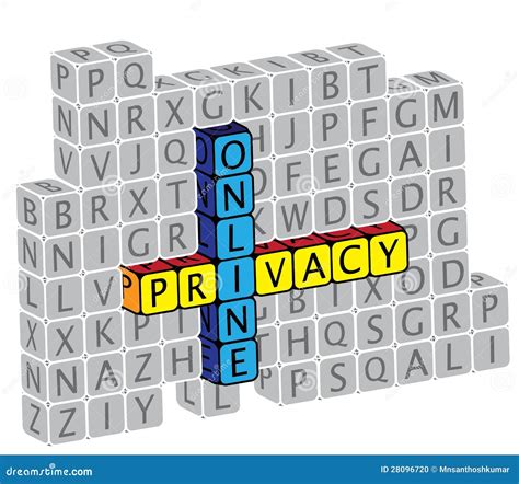 Illustratie die de concepten van online privacy en databeveiliging weergeeft