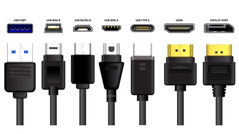 Illustratie van verschillende Chromecast-modellen en hun aansluitingen