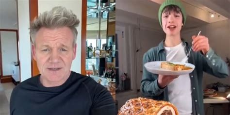 Collage van Sepp van Dijk aan het werk in de keuken en een close-up van een chicken wellington