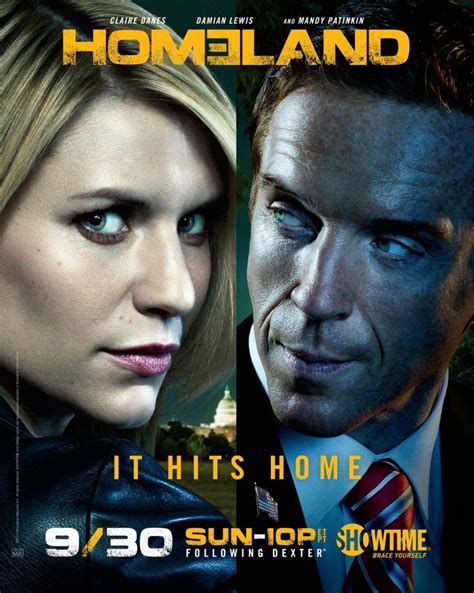 Cover art van de Homeland serie op Blu-ray en DVD