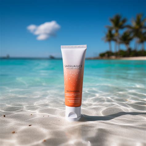 Illustratie van een gezicht met aangebrachte oogcrème en zonnebrandcrème.