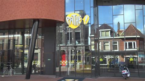 plattegrond van Pathé Leeuwarden met de ingang en parkeergelegenheid