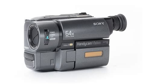 Beeld van de Sony video Hi8 CCD-TRV128 camera