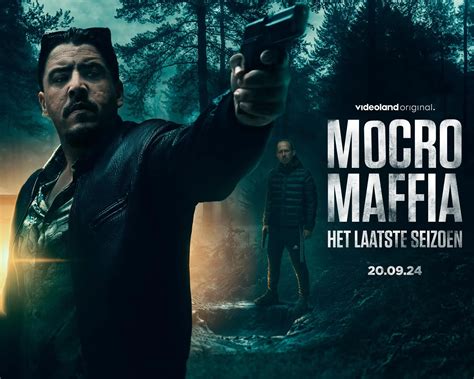 Synopsis van Mocro Maffia met de drie hoofdpersonages.