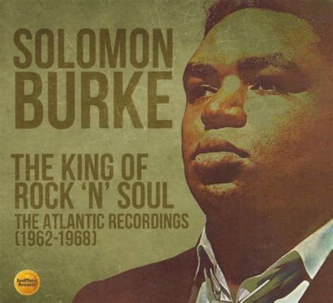 Foto van Solomon Burke, de 'King of Rock 'n Roll' en soullegende