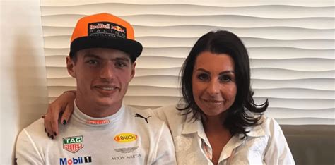 Foto van Sophie Kumpen, moeder van Max Verstappen