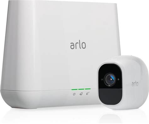 Illustratie van het Arlo Pro 2 camerasysteem met basisstation