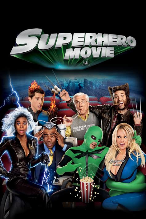 Poster van de film Superhero Movie met de hoofdrolspelers
