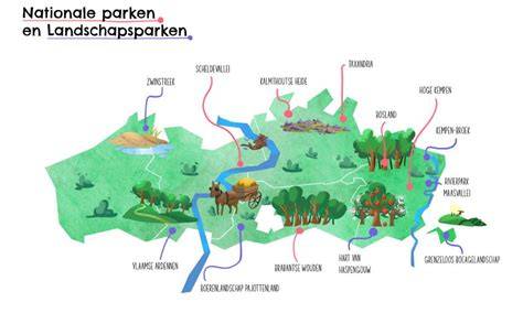 Kaart van Nationaal Park Alle Tuinen met GIS-data