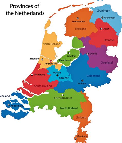 Kaart van Nederland met de verdeling van het aantal filmtheaters per provincie, inclusief een indicatie van de populatiedichtheid.