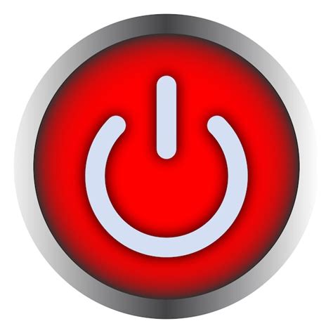 Illustratie van de aan/uit-knop op de voorkant van een PS3