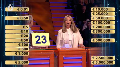 Overzicht van de 26 koffers in Miljoenenjacht