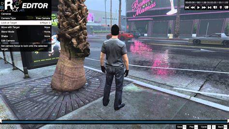 Screenshot van de Rockstar Editor interface